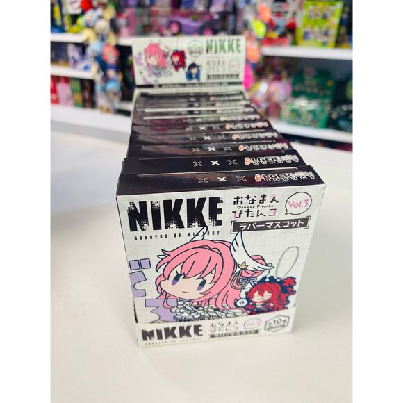 Goddess of Victory: Nikke Onamae Pitanko Rubber Mascot Vol 3 Blind Box - Picture 2 of 3